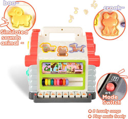 Musical Learning House for Toddlers with Lights & Sound