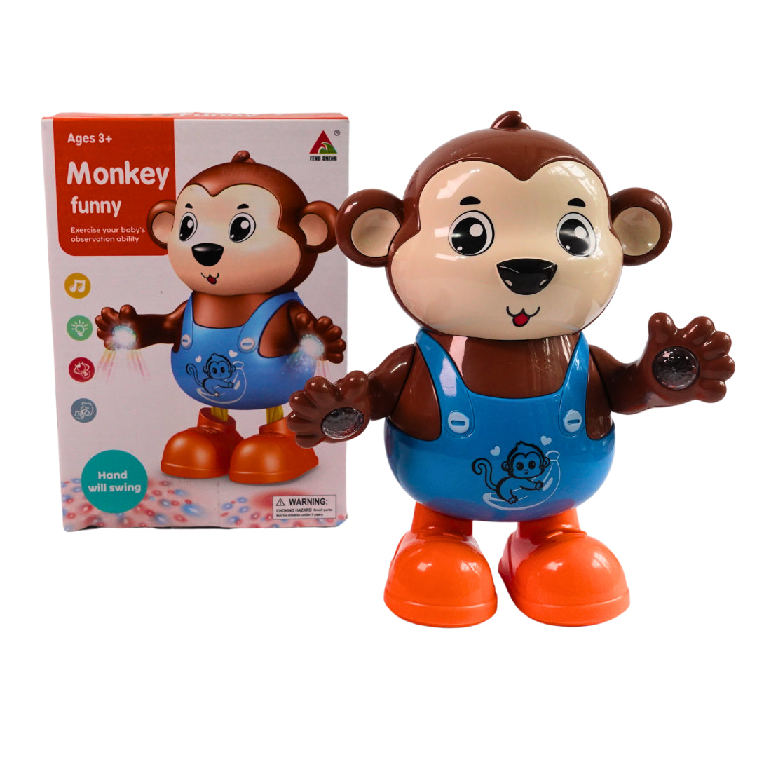 Watch the fun swing and dance with our Musical Monkey and Robot Toys! Find the best musical, light-up, and dancing toys for kids at Usmile Toys.