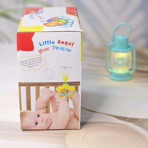 Child-friendly yellow star projector from U Smile Toys, ideal for newborn cribs and calming bedtime routines. www.usmile.toys