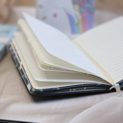 Cute unicorn notebook diaries for kids, featuring various designs and lock closures, ideal for journaling and creative writing, available at usmile.toys.