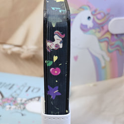 They provide a brief description of the image content, including the number of diaries, their colors, and key features www.usmile.toys