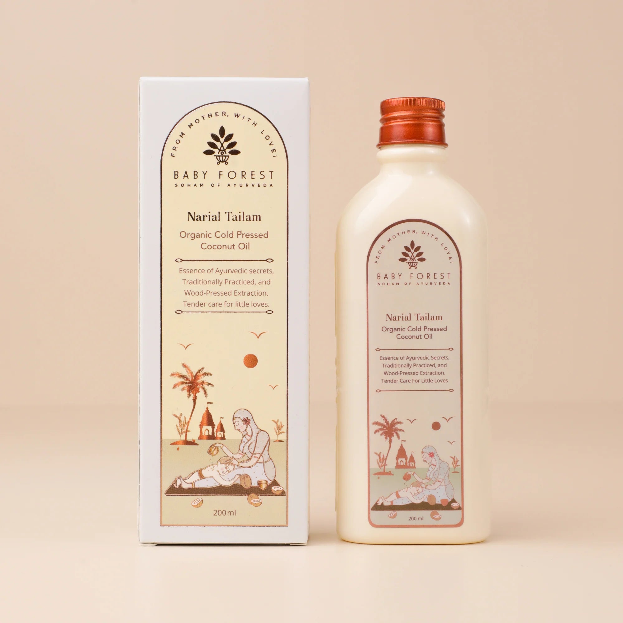 Baby Forest Narial Tailam- Organic Cold Pressed Coconut Oil