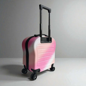 This is highly specific, mentioning the color, insulation type, travel functionality, and the distinct "push-button" lid mechanism. It's concise and uses strong keywords relevant to a product search. www.usmile.toys