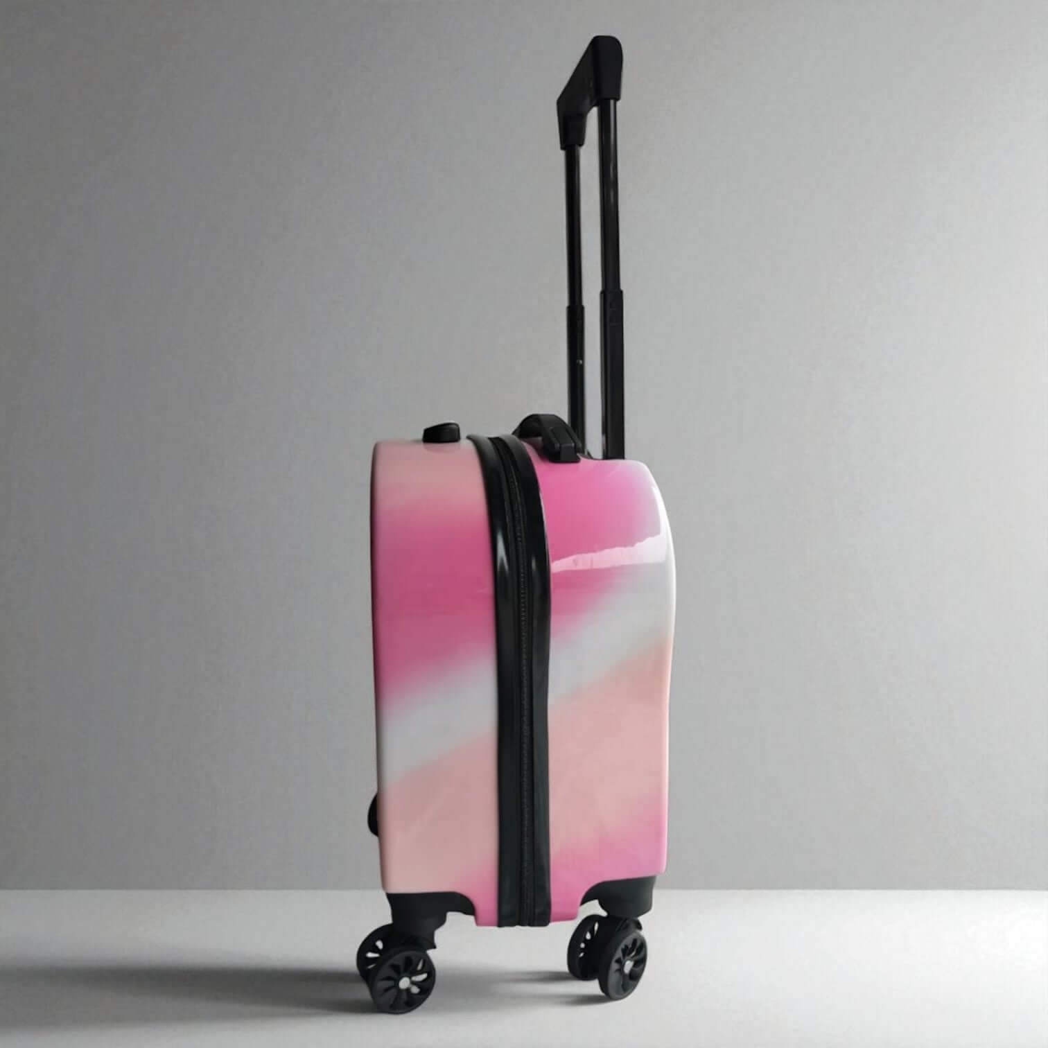 This is highly specific, mentioning the color, insulation type, travel functionality, and the distinct "push-button" lid mechanism. It's concise and uses strong keywords relevant to a product search. www.usmile.toys