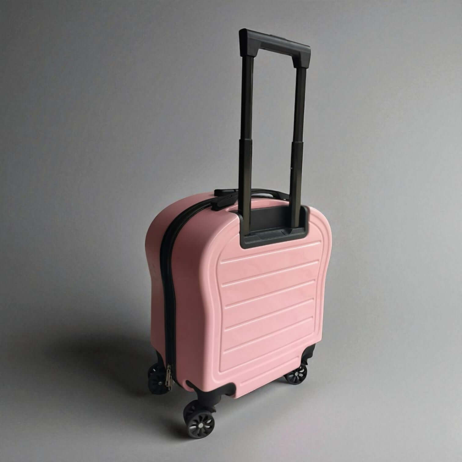 This is highly specific, mentioning the color, insulation type, travel functionality, and the distinct "push-button" lid mechanism. It's concise and uses strong keywords relevant to a product search. www.usmile.toys