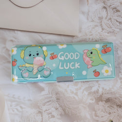 Children's magnetic pencil cases with built-in sharpener and water game puzzles, unique and interactive, buy online at www.usmile.toys.