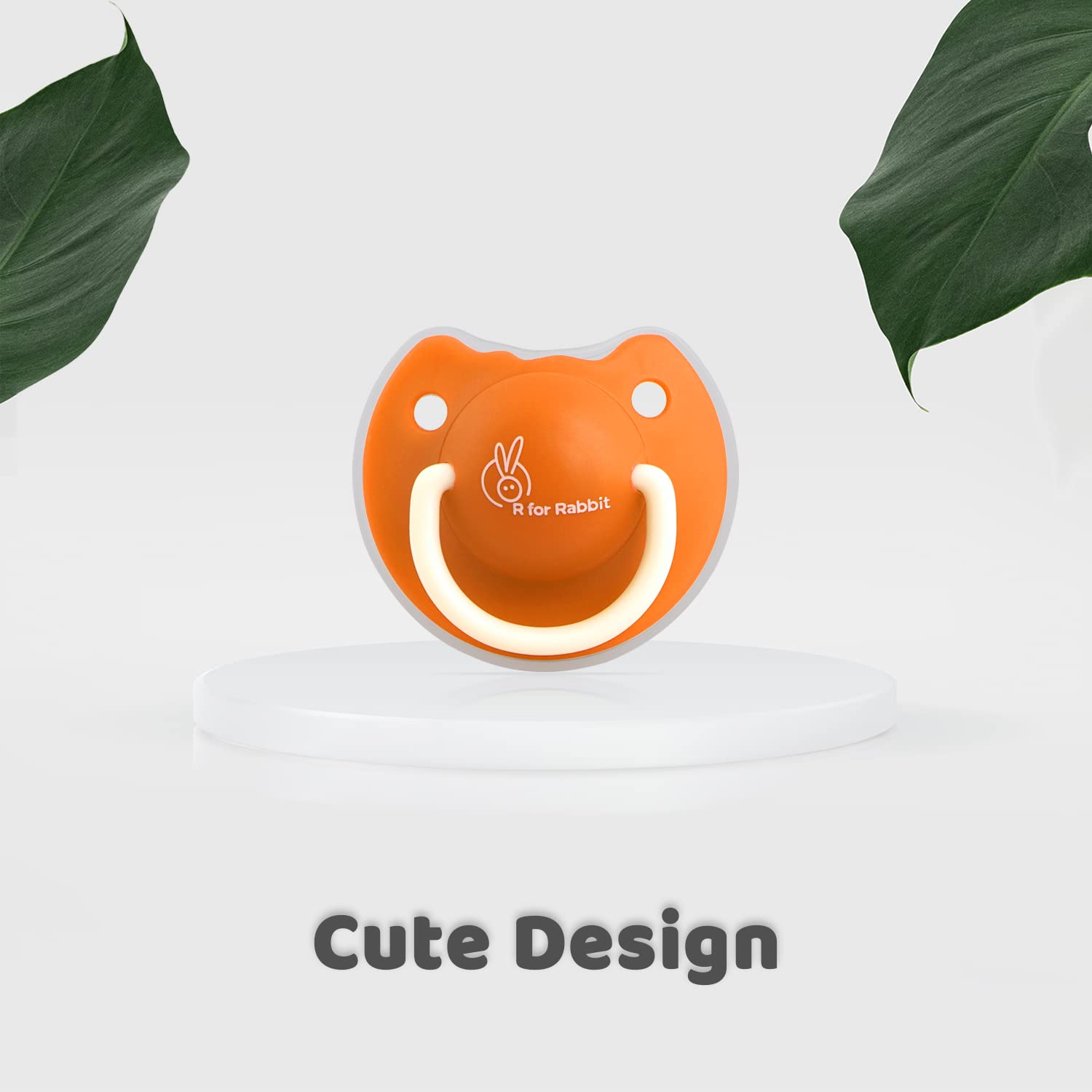 R for Rabbit Baby Tusky Pacifier Ultra Light Soft Silicone Nipple