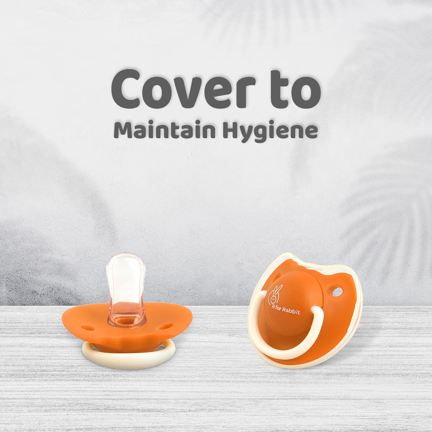 R for Rabbit Baby Tusky Pacifier Ultra Light Soft Silicone Nipple