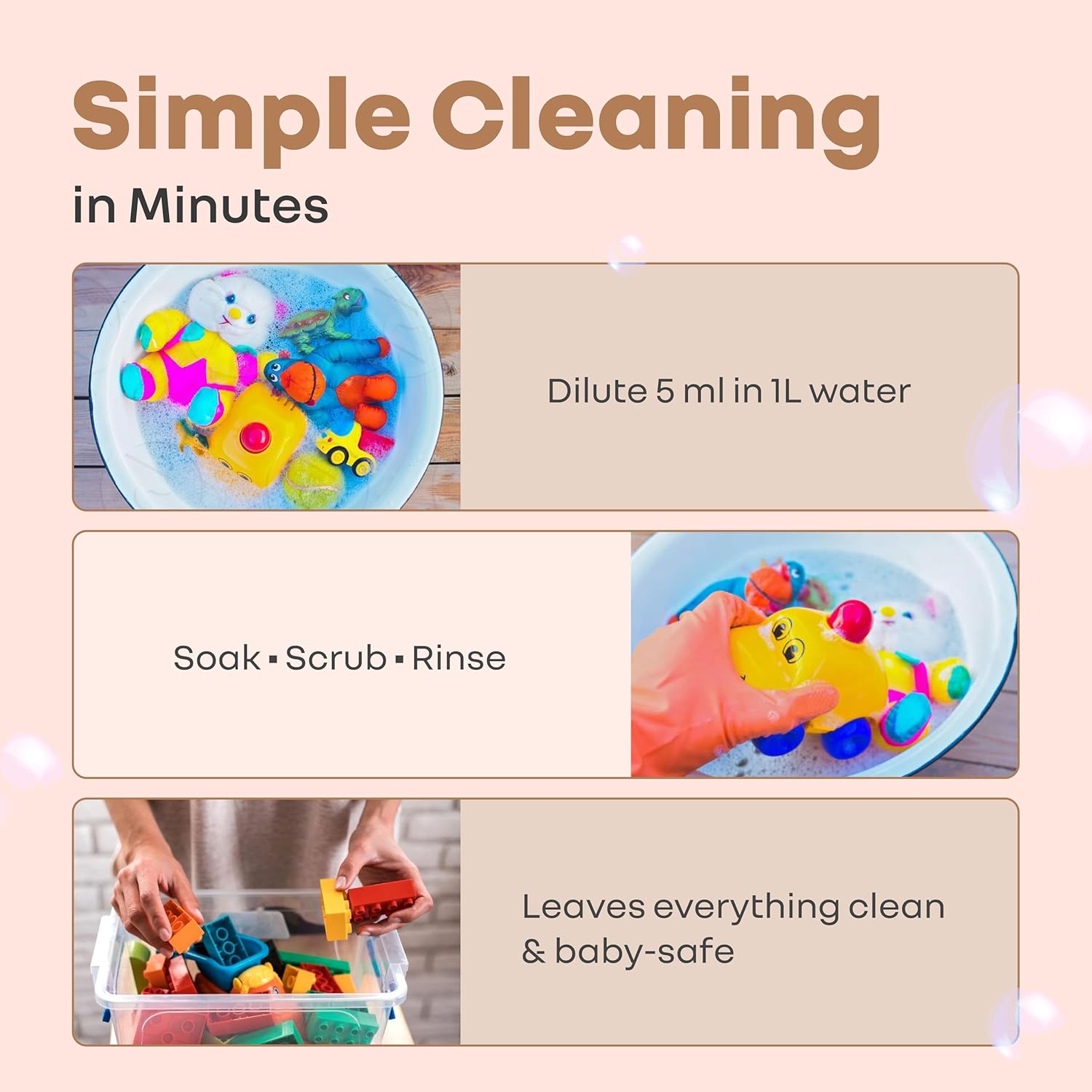 R for Rabbit Hygocare 500ml baby liquid cleanser for washing bottles