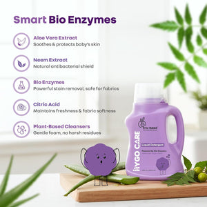R for Rabbit Hygocare 1000ml | Baby Laundry Liquid Detergent