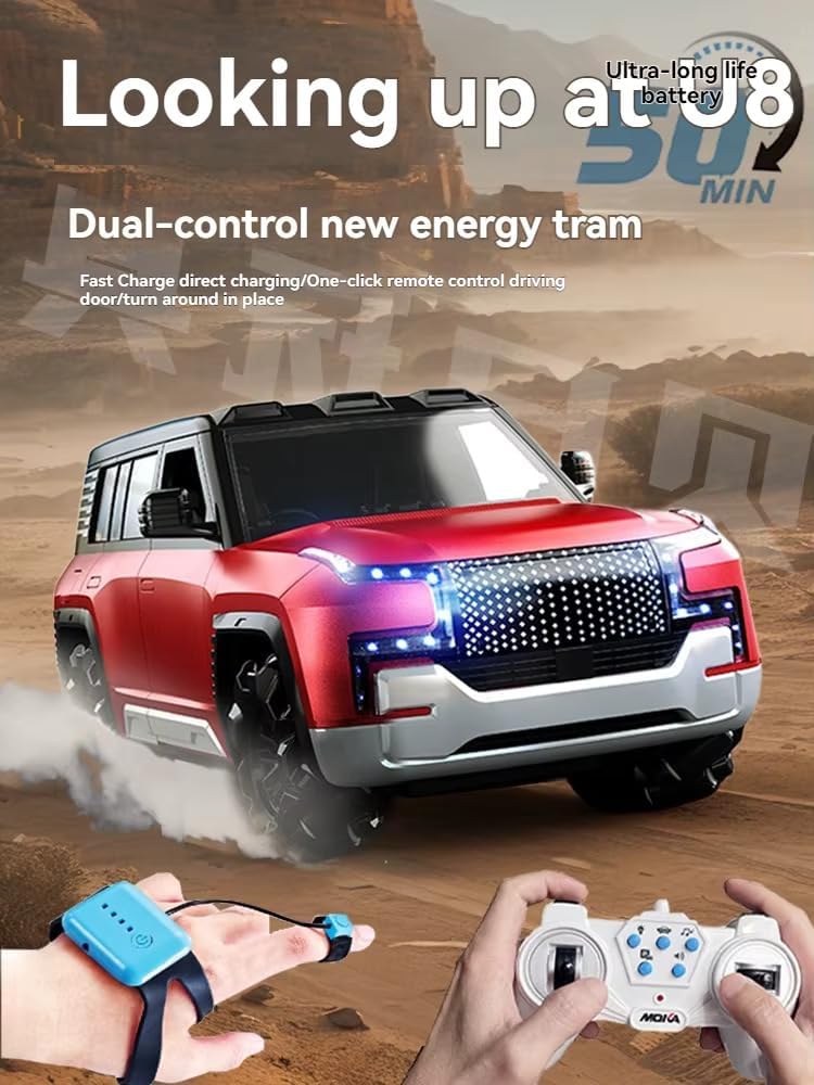 Rechargeable Moka U8 RC Drift Car with EV Power Charge Station