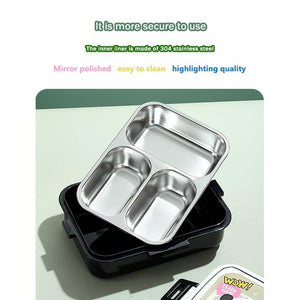 Fun rock star panda lunch container for children, keeping meals fresh and exciting for school. www.usmile.toys
