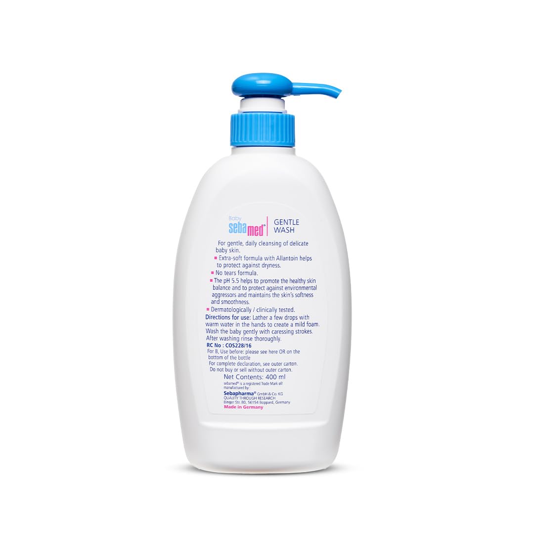 Sebamed Baby Gentle Wash|pH 5.5|Baby Body Wash|Soap Free|Tear Free|400 ml
www.usmile.toys