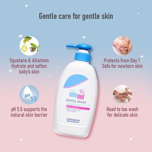 Sebamed Baby Gentle Wash|pH 5.5|Baby Body Wash|Soap Free|Tear Free|400 ml
www.usmile.toys