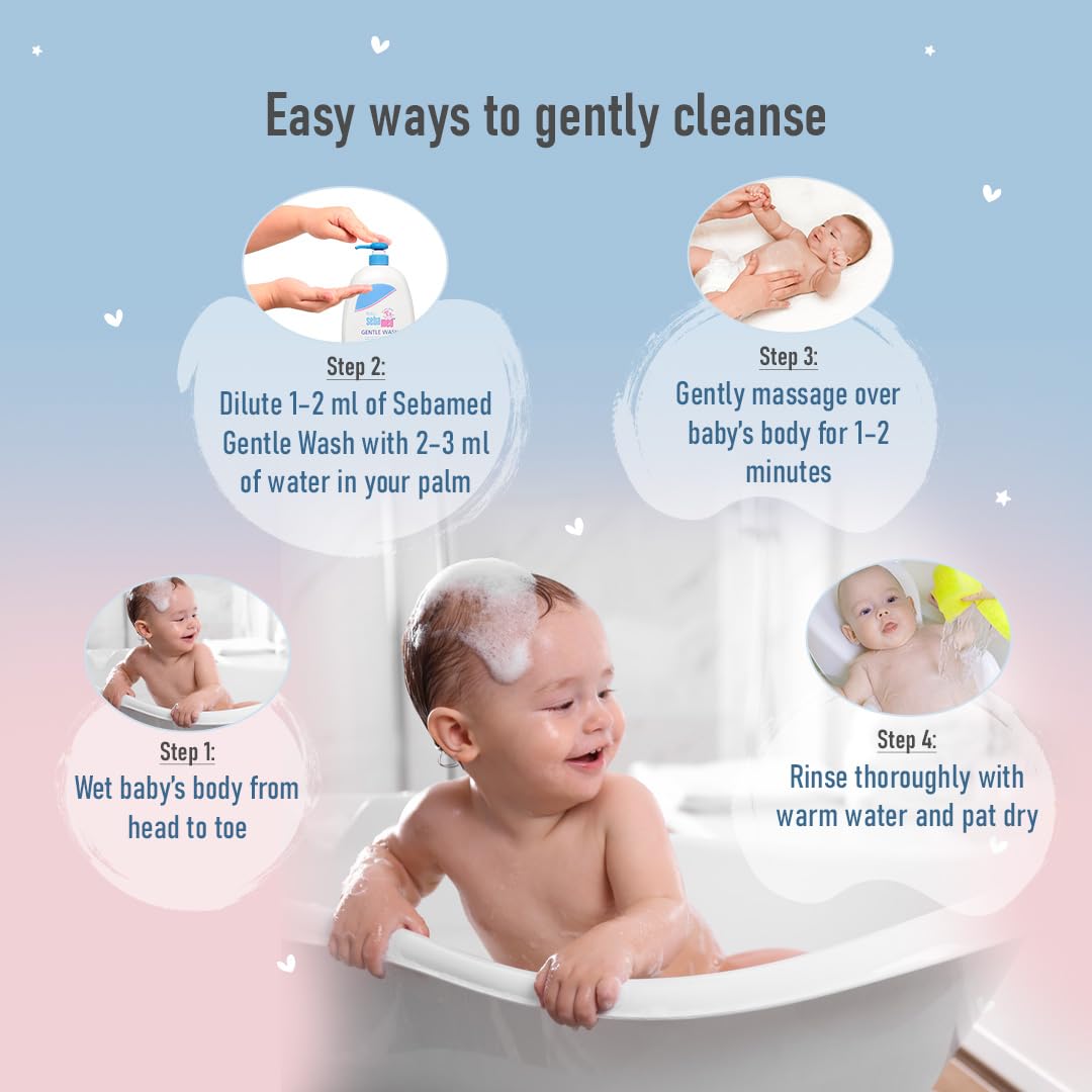 Sebamed Baby Gentle Wash|pH 5.5|Baby Body Wash|Soap Free|Tear Free|400 ml
www.usmile.toys