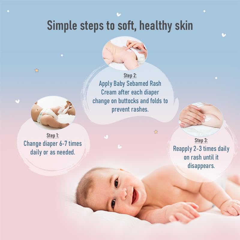 Sebamed Baby Rash Cream | Faster rash healing | 100 ml