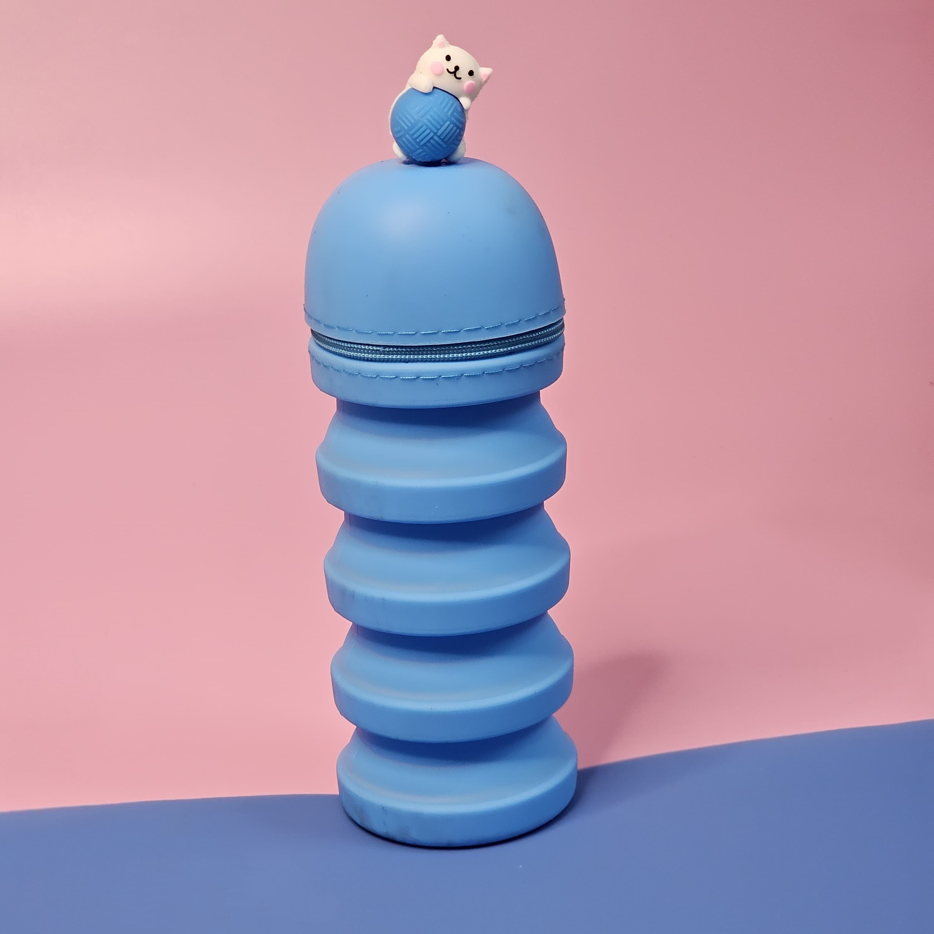 Colorful silicone pencil cases for kids – soft, flexible, and fun stationery organizers with cute character designs