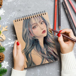 Skin Tone Colored Pencils -  24 Colors Oil Colour Pencils for Drawing