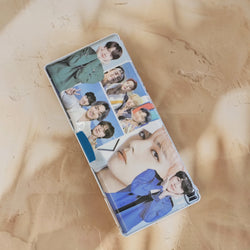 Double sided magnetic pencil cases for kids featuring BTS, with calculator and torch, perfect for school, www.usmile.toys.