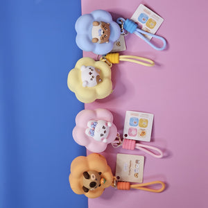 Soft and durable silicone small coin pouches with kawaii animal designs – great for everyday use.