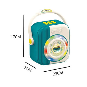 Smart Singer Speaker With Micphone

Made of high-quality acrylic and ABS plastic, environmentally friendly, with bright colors, it's durable and non-toxic, making it safe for your children to play with. - All parts are tested to the highest safety and quality standards, making them environmentally friendly and non-toxic, as we emphasize providing safe toys for children. - This singing duo set comes with two working microphones and a recorder. - Suitable age group: 3 years and above.