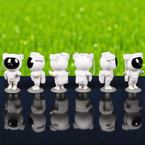 Cute astronaut-themed kids night lamp standing on a moon surface base, with a glowing helmet light and space background. Ideal for children’s bedrooms, this decorative lamp adds a fun outer space vibe. Available at U Smile Toys—perfect gift for little space explorers and kids room decor.