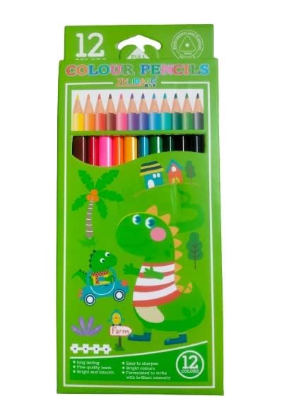Colorful stationery kit for kids, featuring a dinosaur-themed drawing book and art supplies. www.usmile.toys