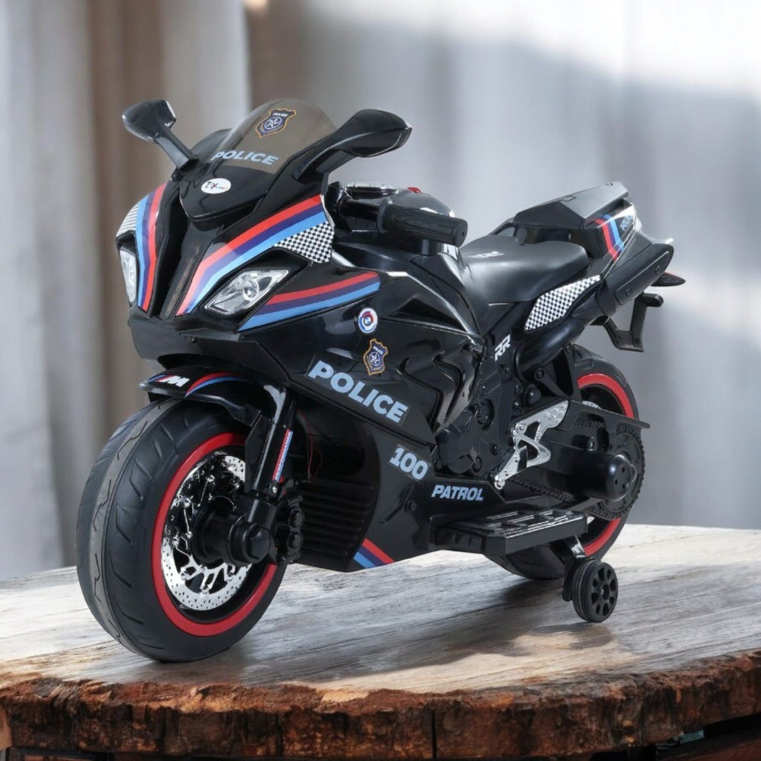 Return Gift for Kids, Ride-On Toy, Toy Motorcycle, Police Bike, Kids Electric Bike, Children's Ride-On, Birthday Return Gifts, Fun Toys for Kids, Motor Skills Toys, www.usmile.toys, Outdoor Toys.