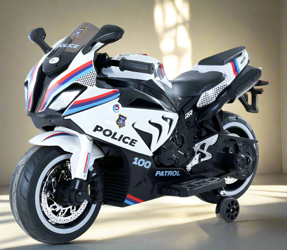 Return Gift for Kids, Ride-On Toy, Toy Motorcycle, Police Bike, Kids Electric Bike, Children's Ride-On, Birthday Return Gifts, Fun Toys for Kids, Motor Skills Toys, www.usmile.toys, Outdoor Toys.