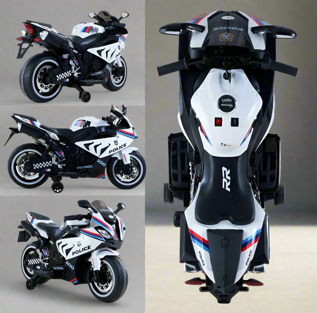 Return Gift for Kids, Ride-On Toy, Toy Motorcycle, Police Bike, Kids Electric Bike, Children's Ride-On, Birthday Return Gifts, Fun Toys for Kids, Motor Skills Toys, www.usmile.toys, Outdoor Toys.
