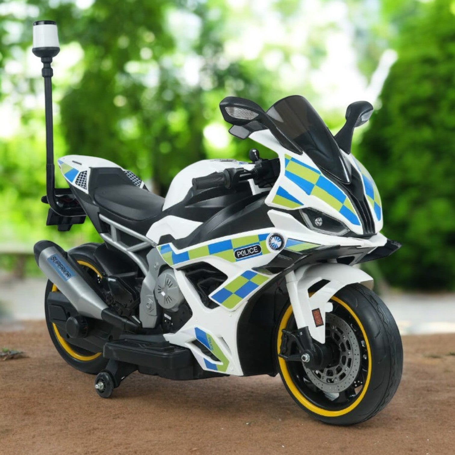 Return Gift for Kids, Ride-On Toy, Toy Motorcycle, Police Bike, Kids Electric Bike, Children's Ride-On, Birthday Return Gifts, Fun Toys for Kids, Motor Skills Toys, www.usmile.toys, Outdoor Toys.