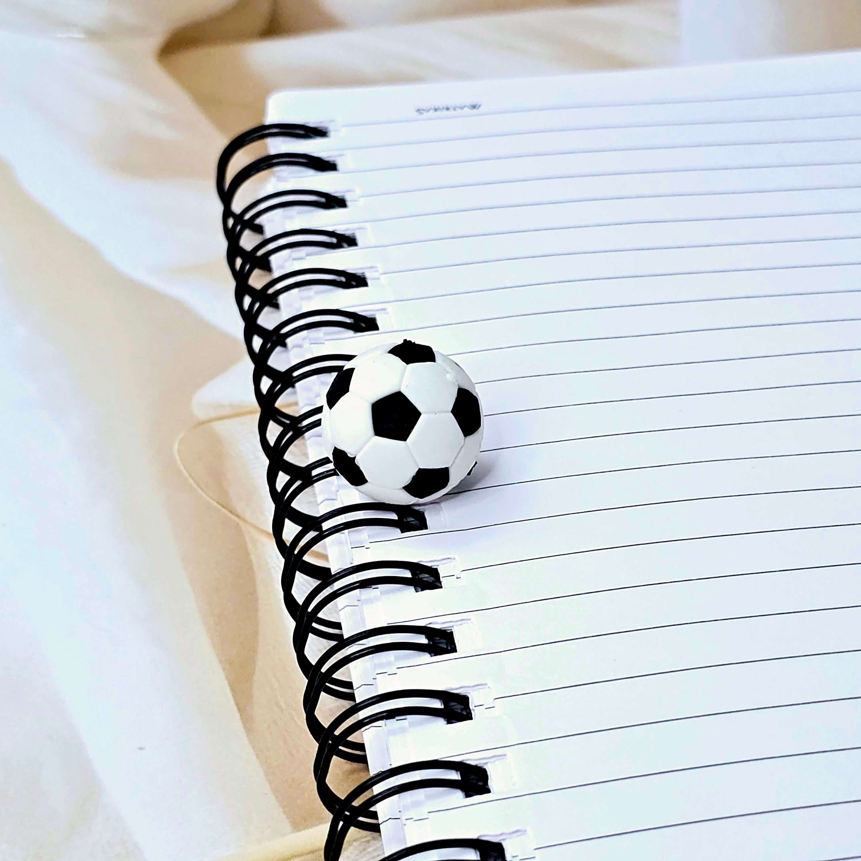 Fun and colorful sports ball erasers for kids' school supplies, 3 CM size, from U Smile Toys