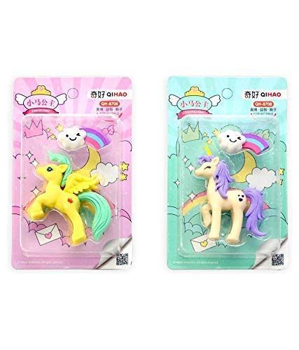 This set of three in random vibrant colours is perfect for correcting mistakes in a fun way.
Explore our wide range of cute and playful erasers for kids at Usmile Toys www.usmile.toys.