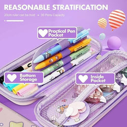 Waterproof Unicorn 3D Emboss Quality Pouch, stationery item for girls and boys, highly resistant to fall ww.usmile.toys
