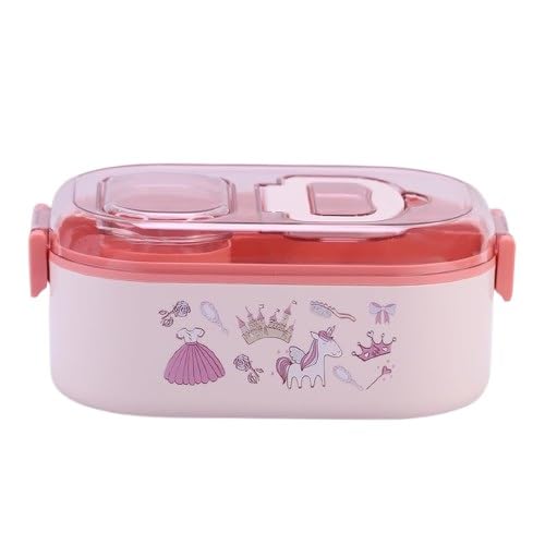 Premium quality stainless steel lunch boxes with colorful airtight lids featuring white, black, and yellow clasps, perfect for kids and adults, displayed neatly alongside healthy meals including rice, fried snacks, fresh fruits, and soup. These stylish and durable lunch containers are ideal for school, office, and travel use. Available at www.usmile.toys, your trusted online store for toys, kids stationery, return gifts, baby products, and essentials. Enhance your lunchtime experience with our leakproof, mu