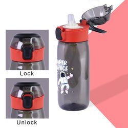 Anti-Leak Kids Sipper Bottle - Space: Durable plastic water bottle with a secure flip-top. Perfect for school and travel.
www.usmile.toys