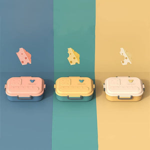 800ml Yum Tum Kids Lunch Box: 3-compartment insulated stainless steel and plastic bento box.
www.usmile.toys