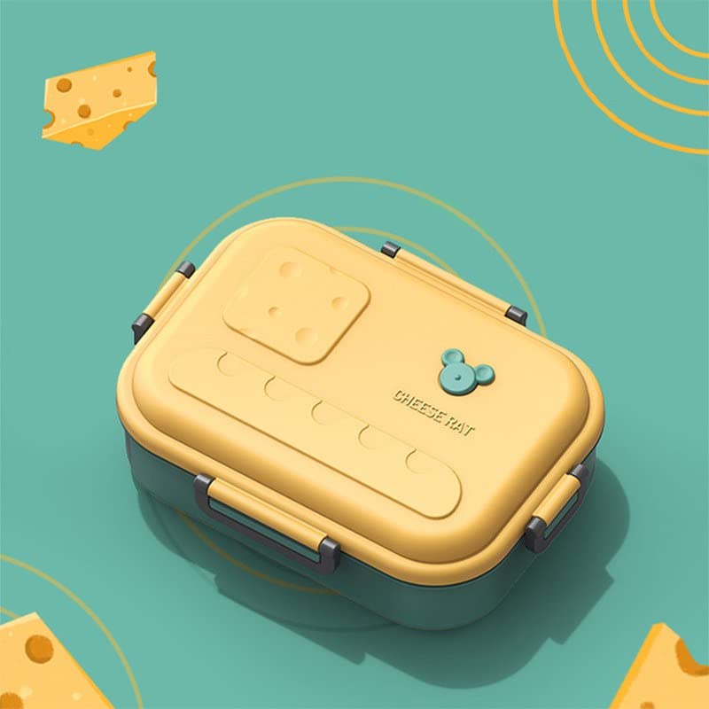 Leak-Proof Kids Lunch Container: Stainless steel interior with a colorful plastic exterior. Easy to clean.
www.usmile.toys