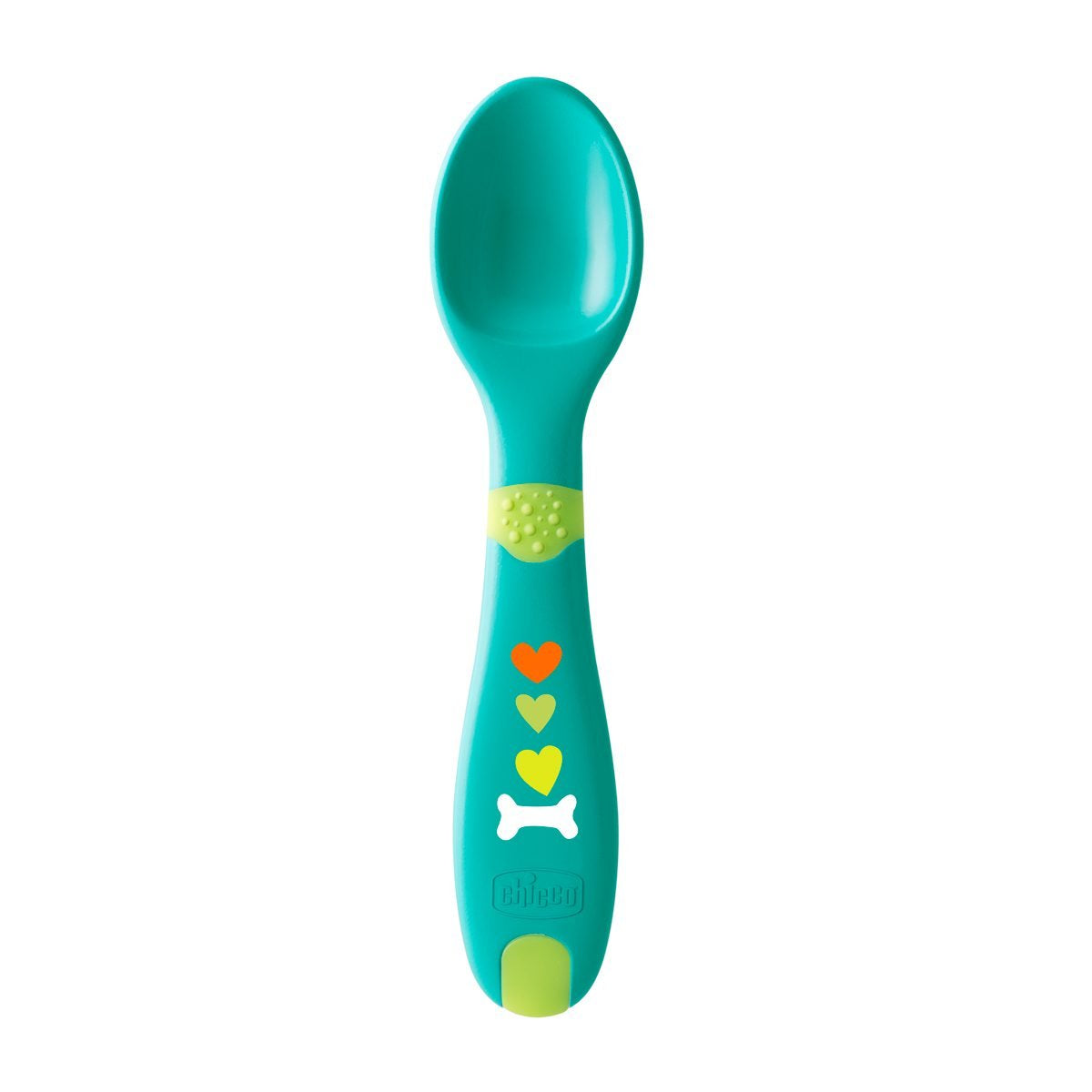 Chicco First Cutlery with Baby Self Feeding Spoon & Fork | 12m+