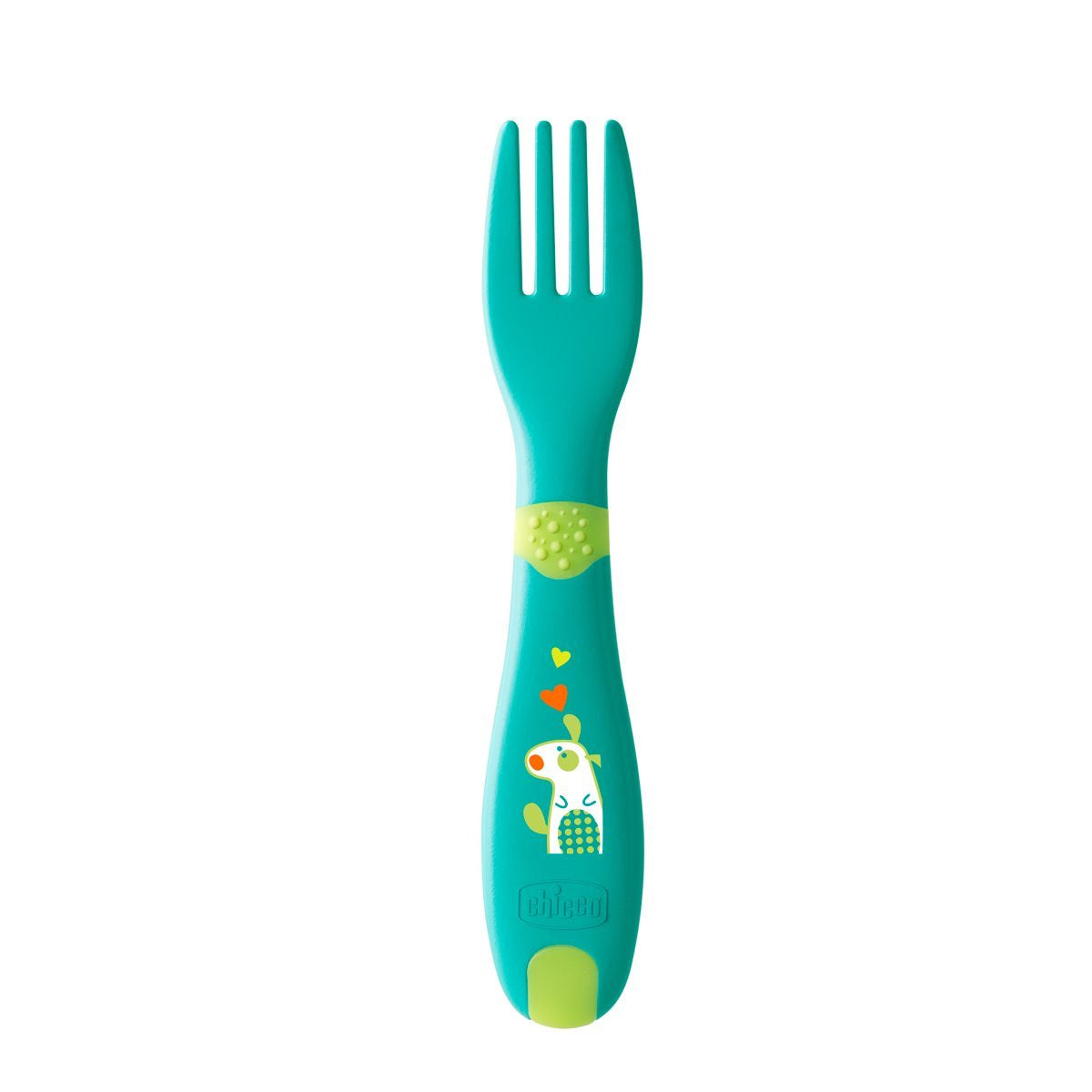 Chicco First Cutlery with Baby Self Feeding Spoon & Fork | 12m+