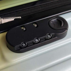 carry-on luggage with Labubu art, perfect for young travelers' adventures. www.usmile.toys