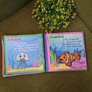 Introduce your little one to a world of fun learning with this colorful Learning toy for kids&nbsp;. Designed to be soft, safe, and interactive, this cloth book helps children learn new concepts while enjoying playtime.