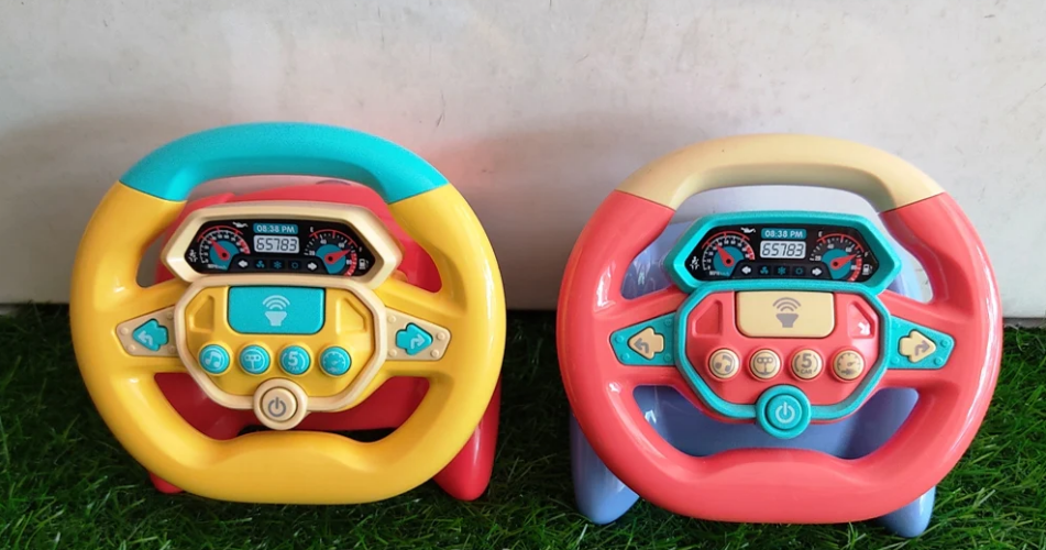 Interactive Educational Musical Steering Wheel Toy